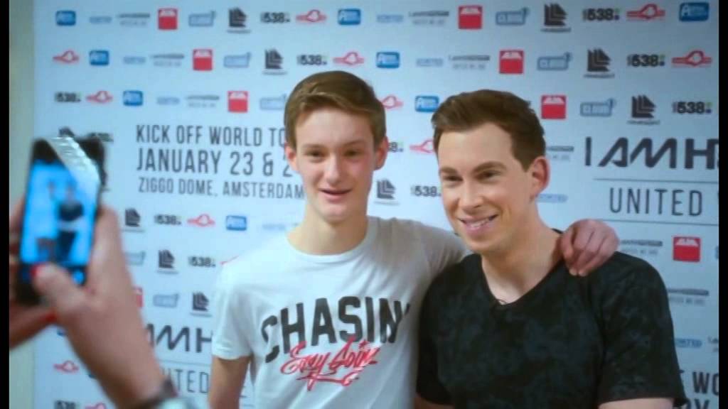 Droomwens: 13-jarige blinde jongen ontmoet idool Hardwell