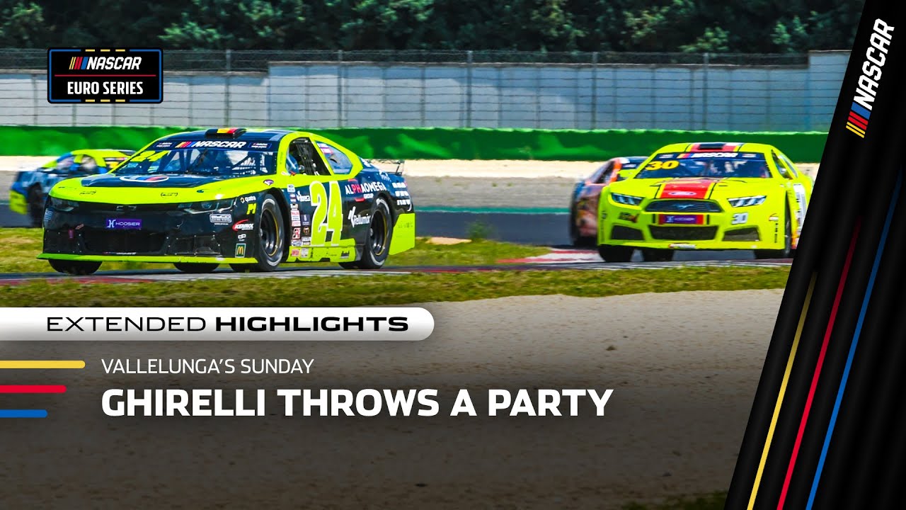 Extended Race Highlights: 2025 NASCAR Euro Series Vallelunga Round 4