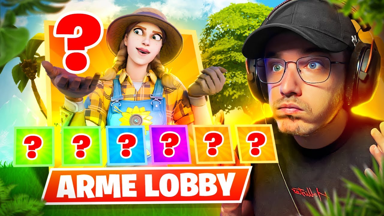 FAIRE TOP 1 SEULEUMENT avec les ARMES du LOBBY sur FORTNITE ! ( C'était long )