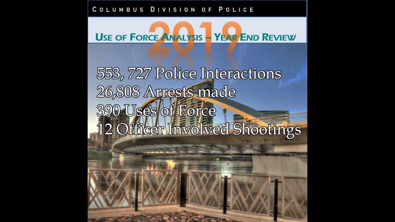 Columbus Police Use Of Force Summary
