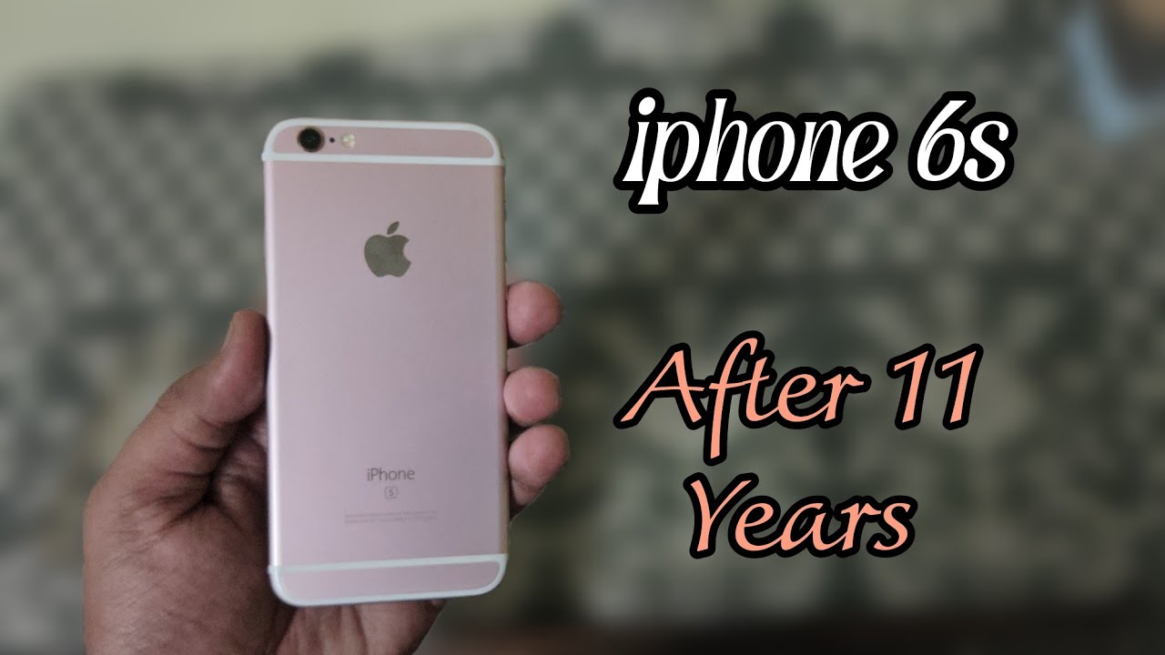 iPhone 6s спустя 11 лет в разрешении 8K