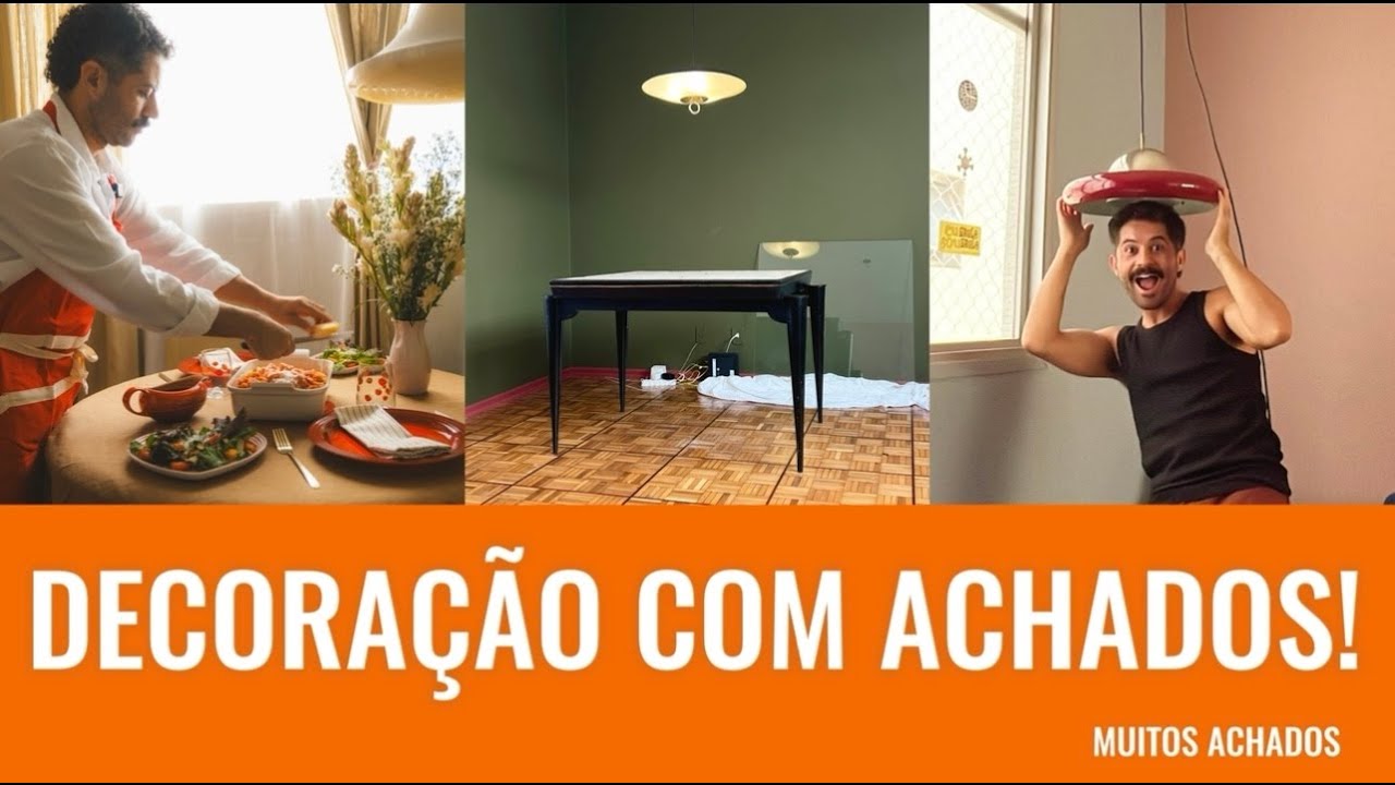 Muitos ACHADOS! no novo CAFOFO! Decorando a SALA!