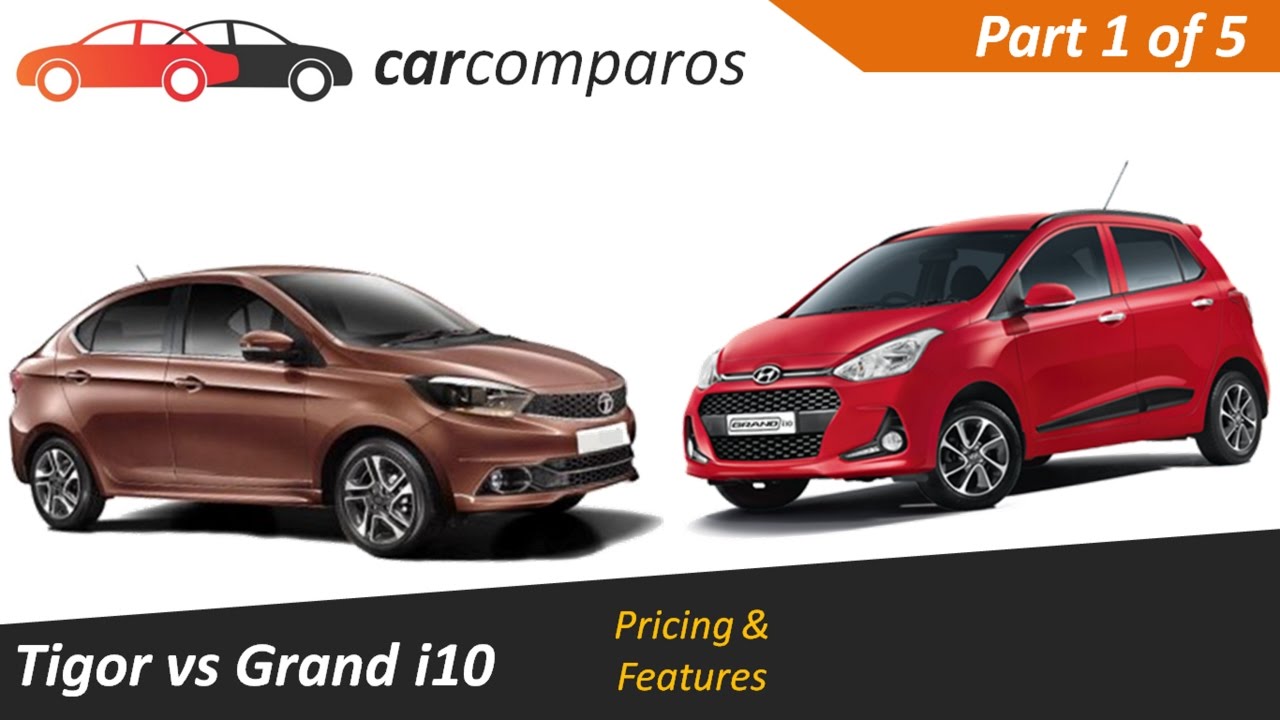 Tigor vs Grand i10 Comparison of Pricing & Features | Part 1 of 5