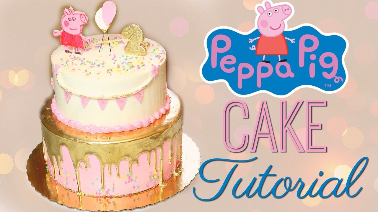 PEPPA PIG CAKE TUTORIAL || Janie's Sweets