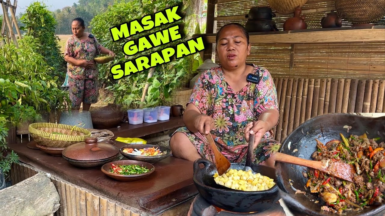 MASAK OSENG KACANG PANJANG DAN DAGING ALA BANUNG
