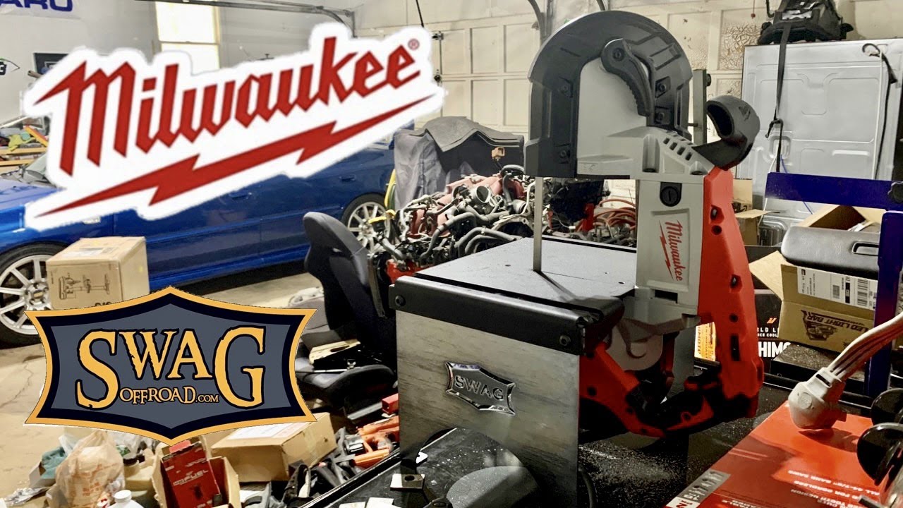 Milwaukee Bandsaw and Swag Off Road Portaband Table Unboxing & Setting Up