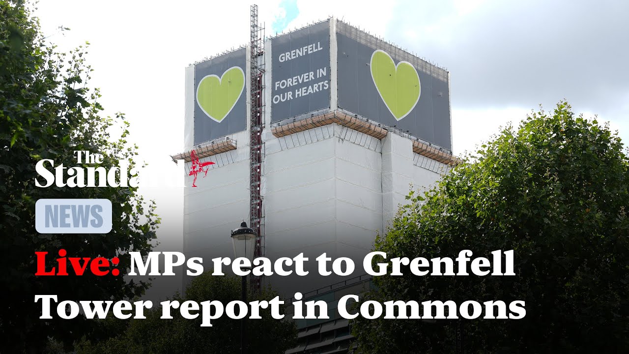 Watch again: Starmer reacts to damning Grenfell Tower Inquiry final report during PMQs