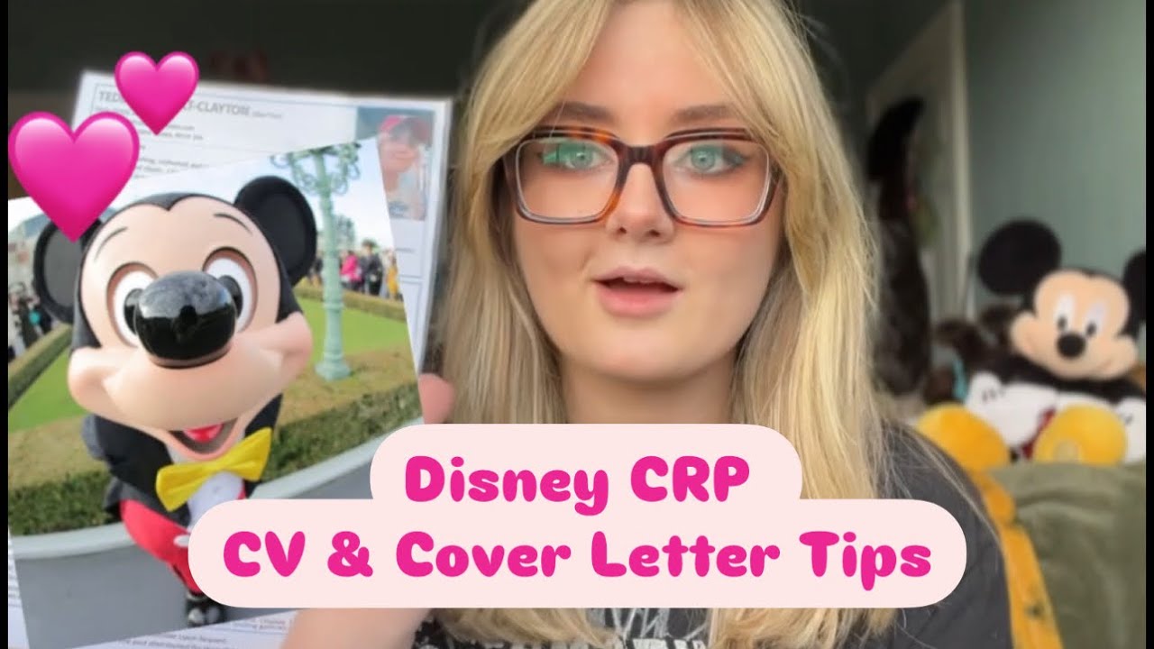 Disney Cultural Representative Program - CRP CV & Cover Letter Application Tips 2025