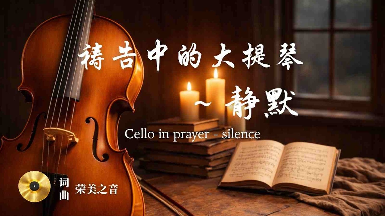 拨动心弦的大提琴《祷告中的大提琴--静默》把忧虑交给琴弦｜把心交给主｜深夜的陪伴｜灵修祷告｜