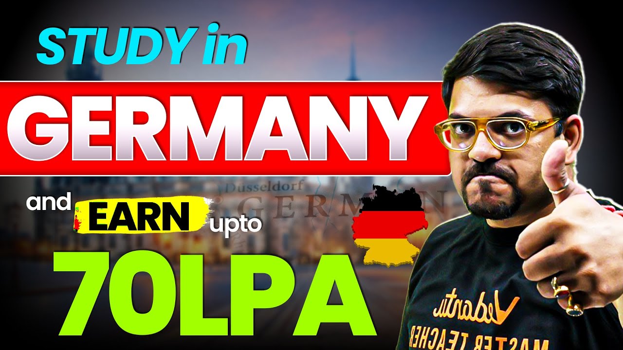 Zero Tuition Fees in GERMANY & Earn ₹70 LPA While Studying😱 | Harsh Sir