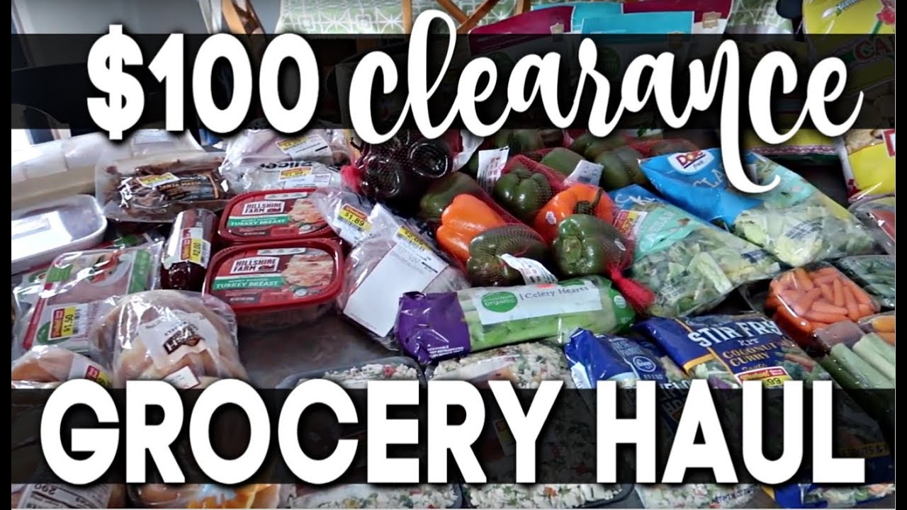 Clearance $100+ Grocery Haul | Did I Bust the Budget?!