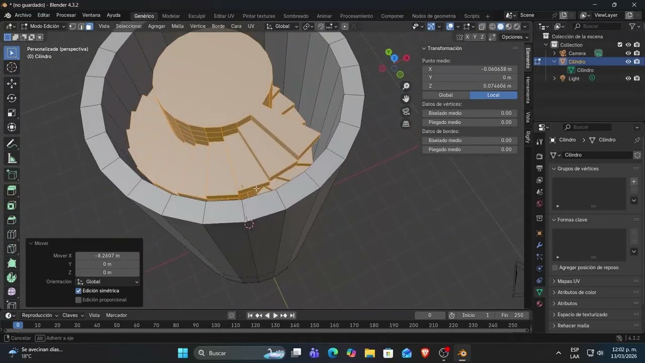 HACIENDO UNA TORRE PARTE 1 - BLENDER (PROYECTO CASTILLO) - Assassin Kratt