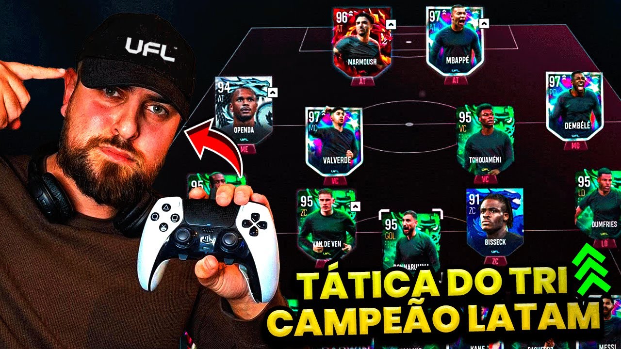 UFL - VEJA A FORMAÇÃO E OS DEVERES DO TRI-CAMPEÃO LATAM DE UFL
