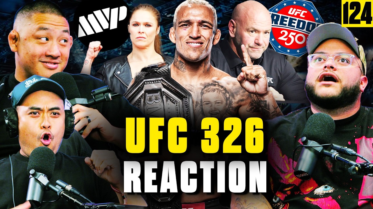 UFC 326 Reaction: Charles DOMINATED Max, White House Card & Rousey Drama - Ep 124 - The Casuals MMA