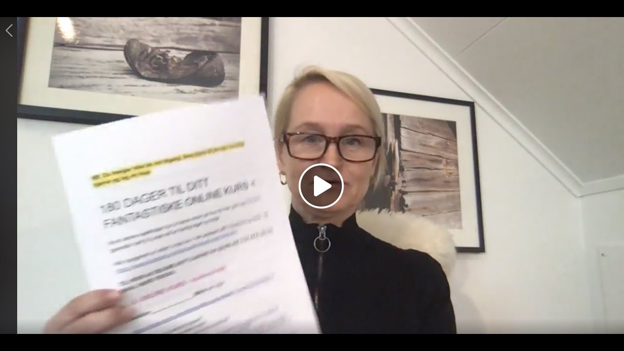🎬 Hvordan lage nettkurs - 2 m&aring;ter 🎬