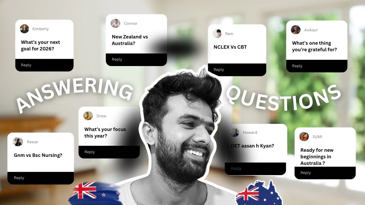 Year-End Nursing Q&A 2025-2026 | NZ & Australia Salary, PR & Pathways