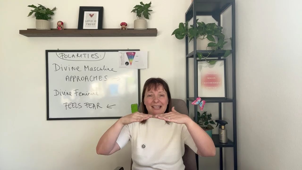 When the Divine Masculine Approaches and the Divine Feminine Feels Fear  Twin Flame Energy Explained