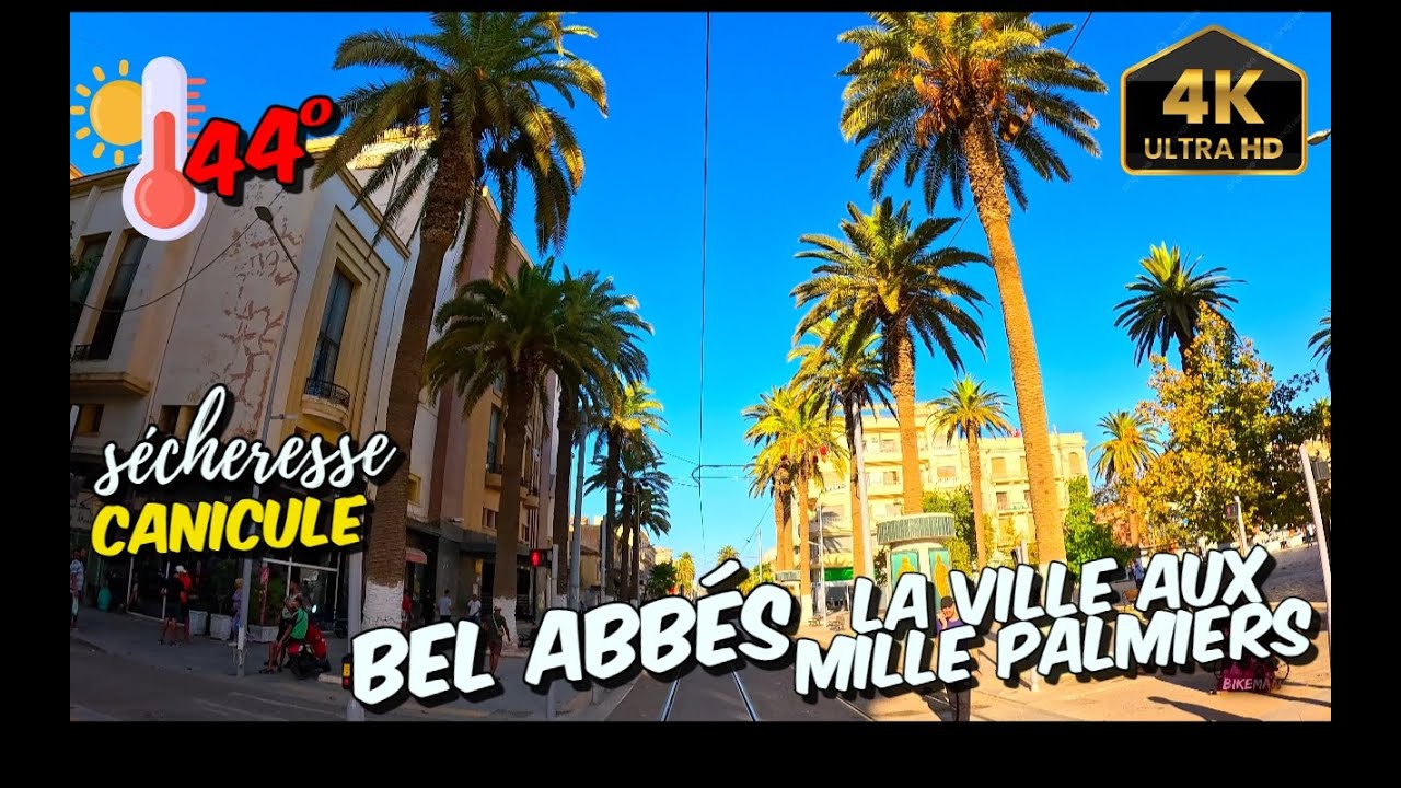 SIDI BEL ABBÉS UN SOIR A VÉLO GROSSE CHALEUR 06 AOUT #149  #سيدي_بلعباس  #sidibelabbes #dz
