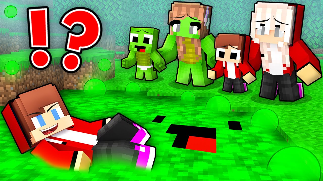 JJ Use Mikey Liquid To Prank Families in Minecraft ! (Maizen)