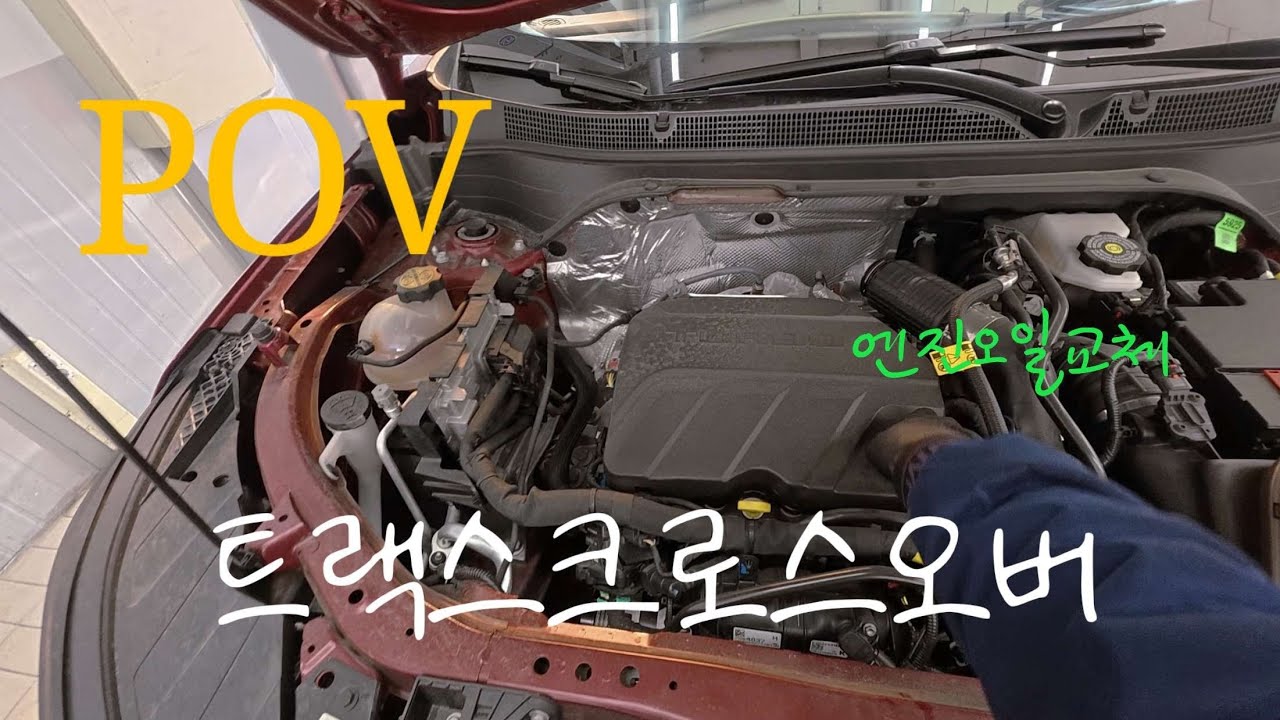 POV | 크로스오버 엔진오일교환 석션해서 잔유량까지~