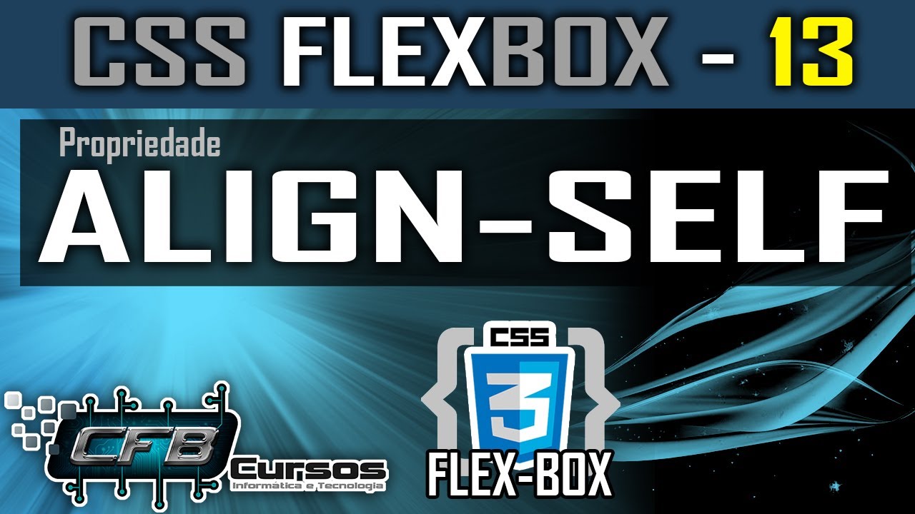 align-self - CSS FlexBox - Aula 13