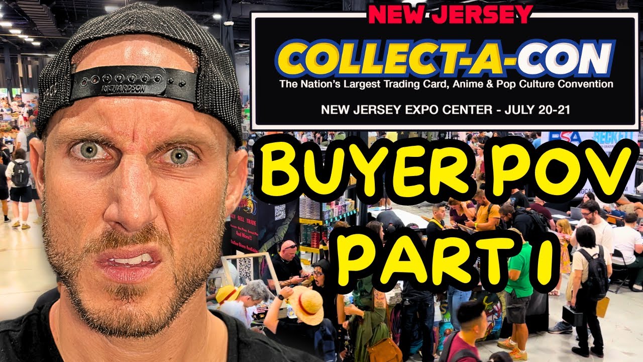 Buying Rare Vintage Pokemon Cards at New Jersey Collect-A-Con!
