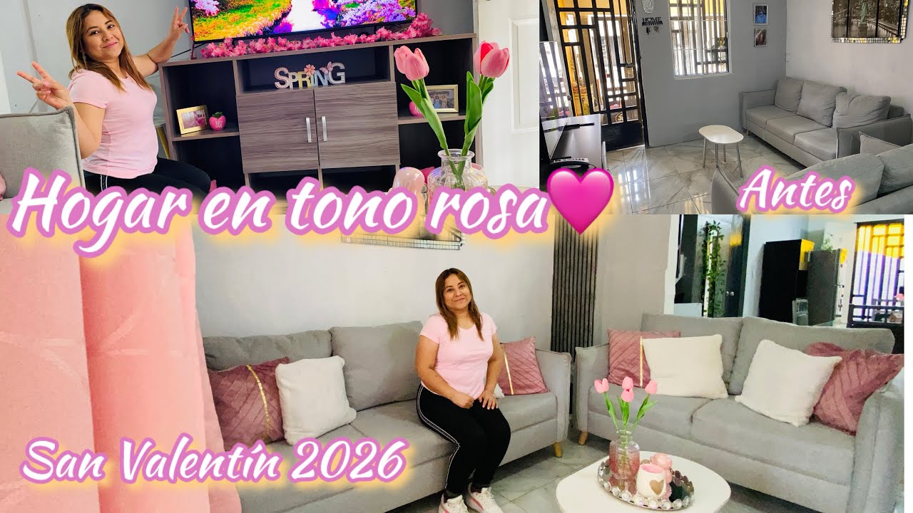 Sala más bonita todo rosa🩷 