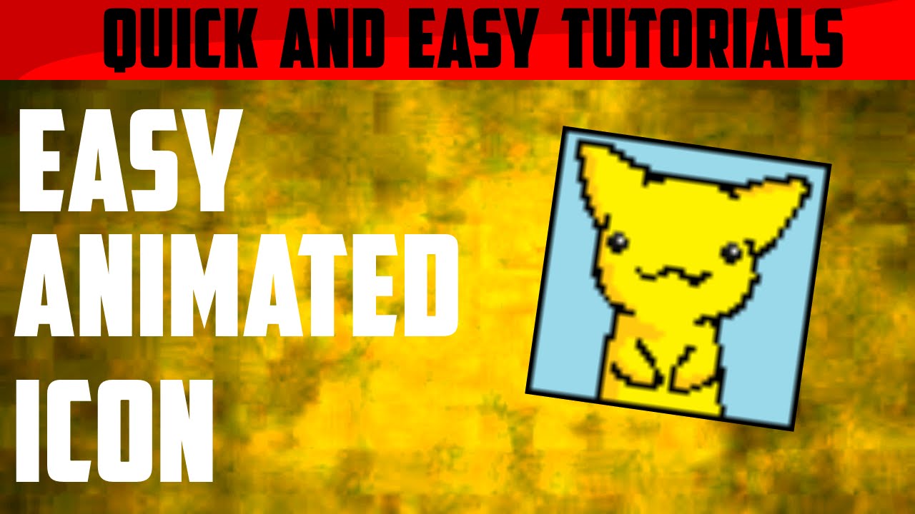 Easy Tutorials - How to make an Animated Icon