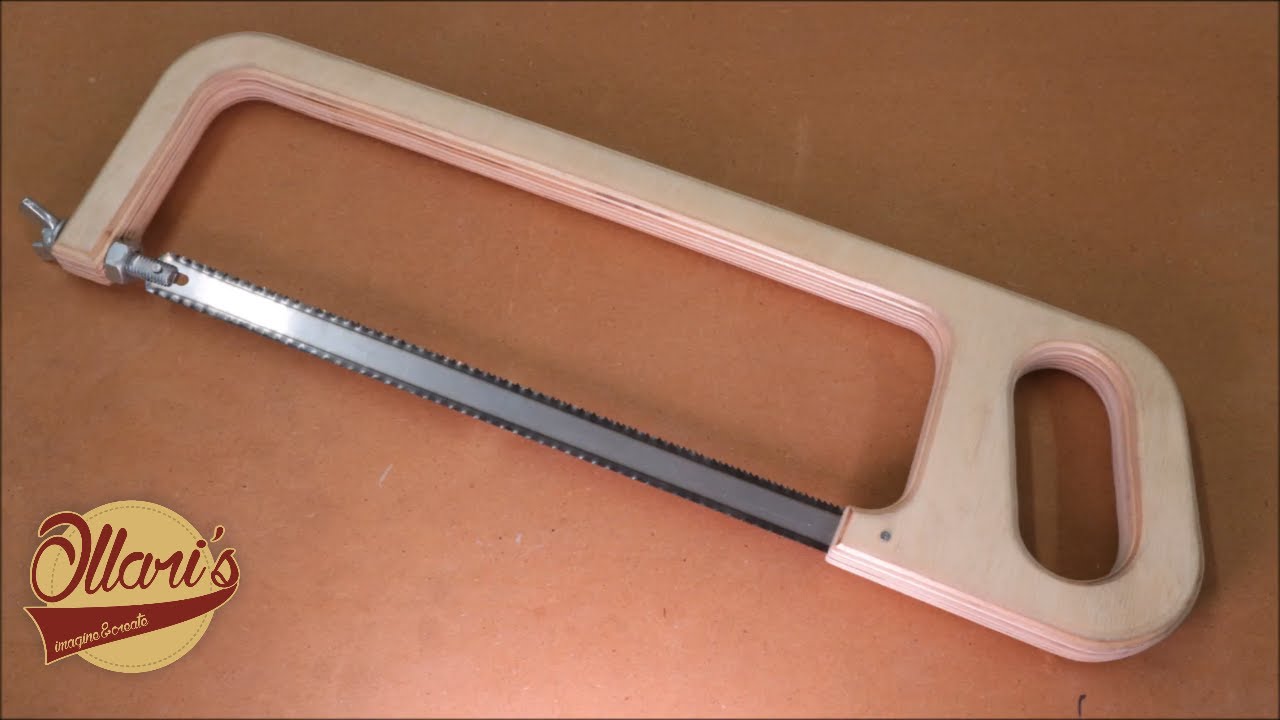 Hacksaw made from Plywood