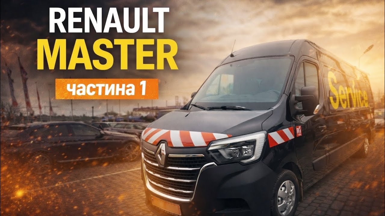 Renault Master рестайлінг. А ти спробуй знайди, те що нам треба! 