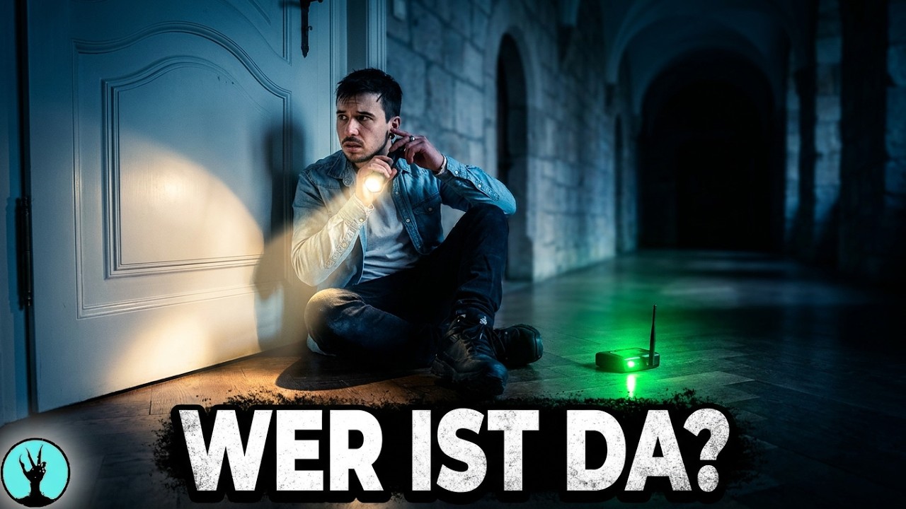 Geisterjagt in einer Burg