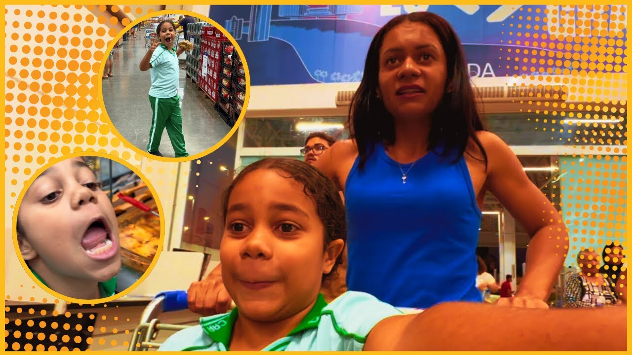 FAZENDO FEIRA COM MARINA!!! Vlog de feira. 