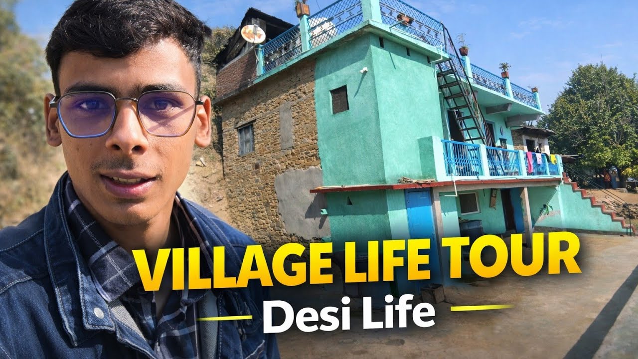 Village House Tour.   Hamari Chhoti Si Duniya 🏡 | Family + Animals ”