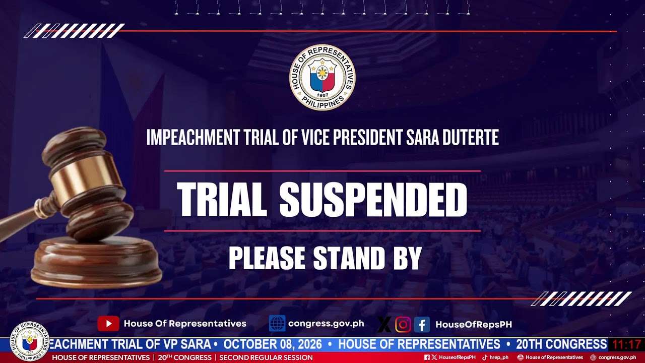 IMPEACHMENT TRIAL OF VP SARA DUTERTE (DAY 36)