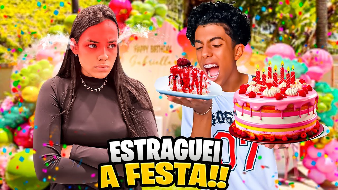 Estraguei a festa da minha vizinha! *acabei com a festa