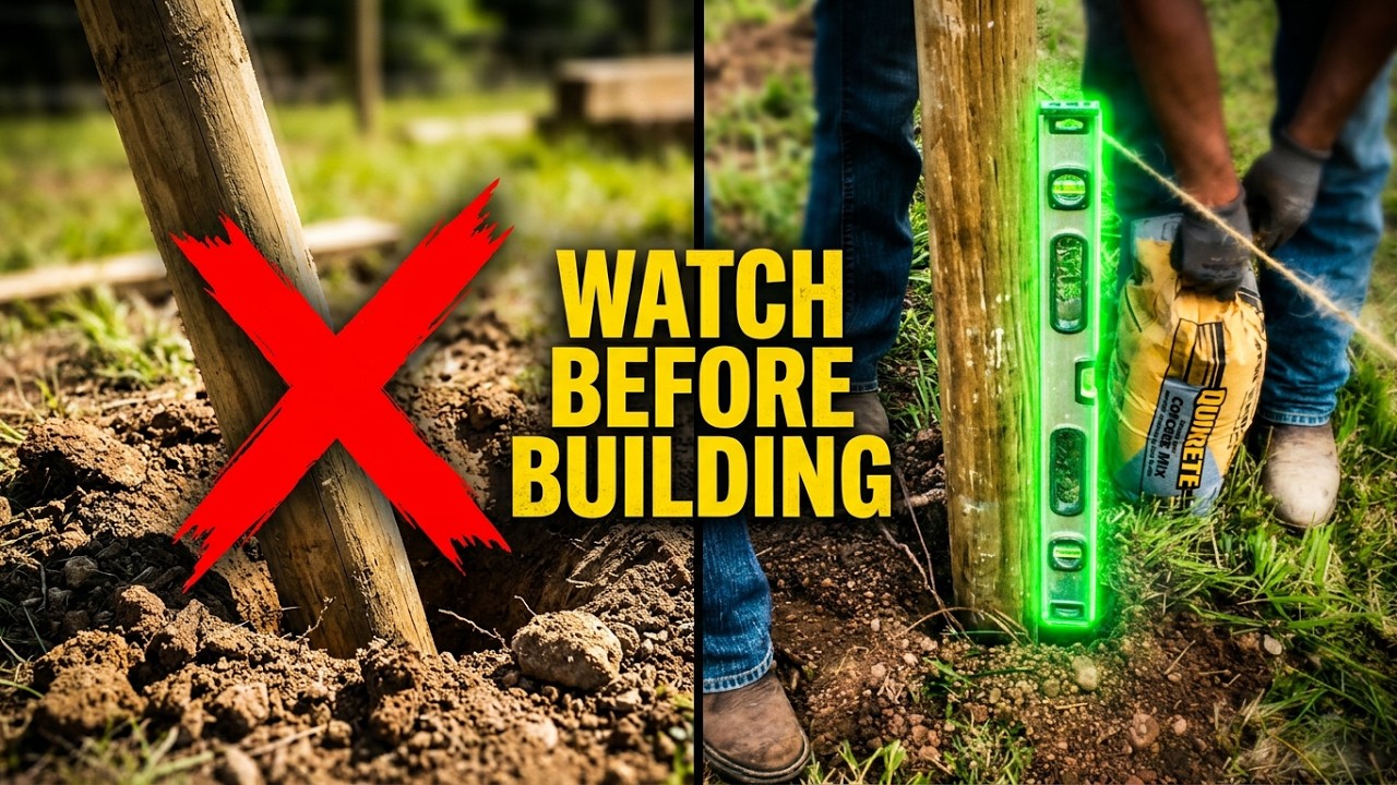 Building a Pasture or Board Fence - Ranch Hand Tips