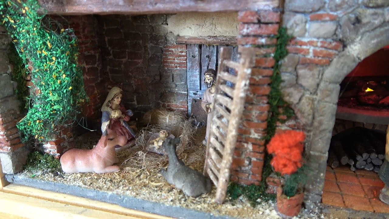 Il mio primo presepe in cassetta di legno