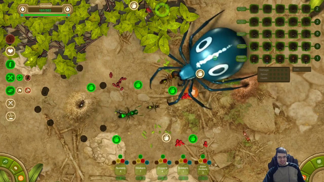 DGA Live-streams: Ant Queen - Sandbox/Hard (Ep. 35 - Gameplay / Let's Play)