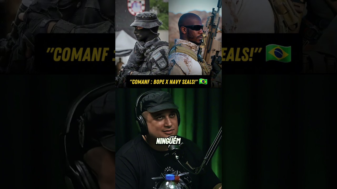 COMANF: NAVY SEALS &Eacute; TUDO ISSO!? #comanf #navyseals #bope #caveira #fe #for&ccedil;asespeciais