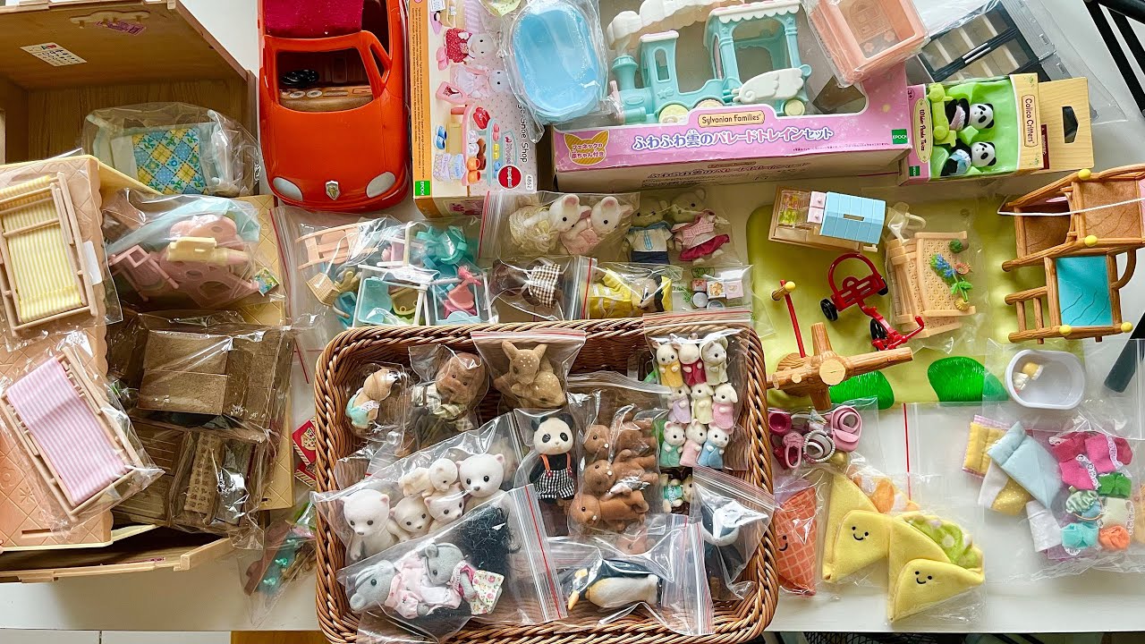 Unboxing Sylvanian Families haul 📦 (ASMR)
