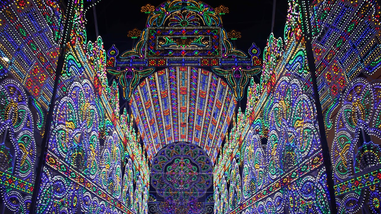 Viagrande 12 Gennaio 2025 Accensione Musicale delle Artistiche Luminarie della Ditta LA LUCERNA