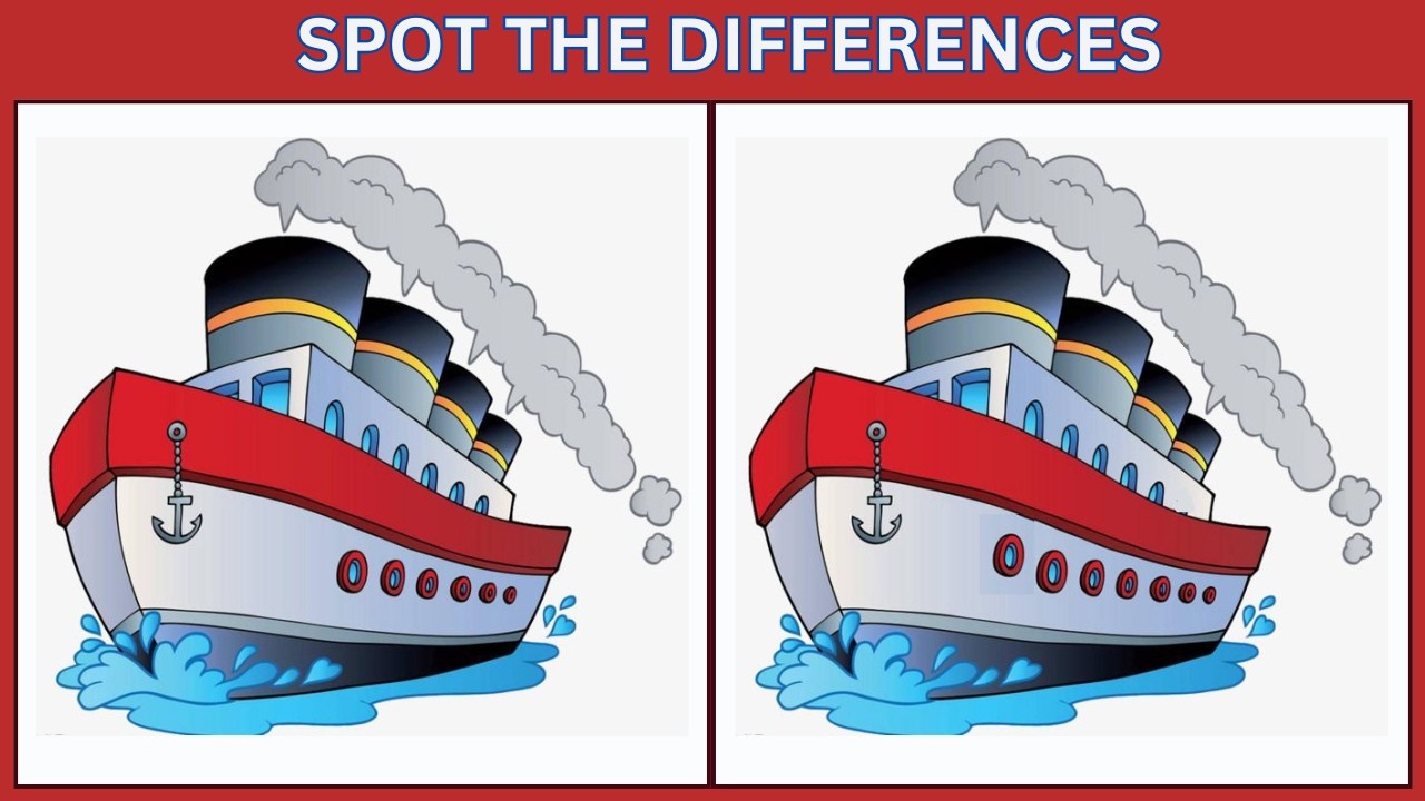 Spot the 3 Differences | 10 Brain Teasers to Test Your IQ  🔍