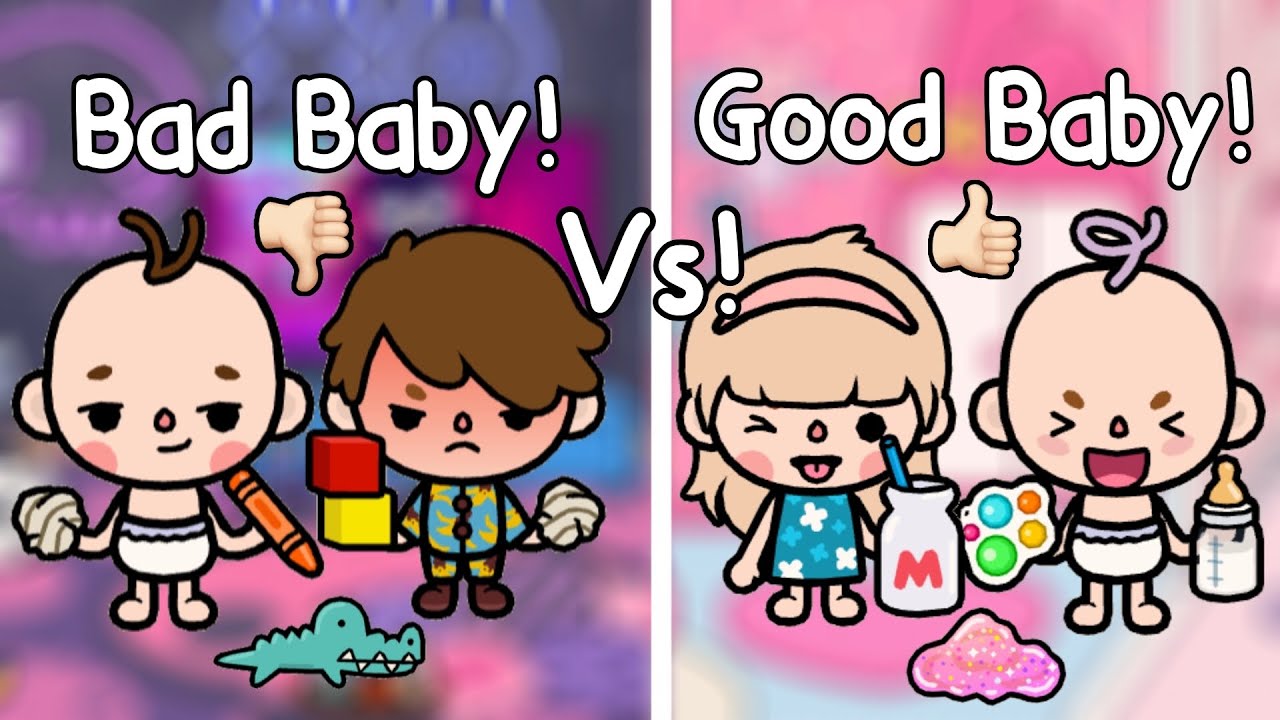 BAD BABY VS GOOD BABY..!🍼👶🏻😈💗 | Toca Life World 🌎 เด็กไม่ดี Vs เด็กดี 👧🏻l Toca Boca | Toca story
