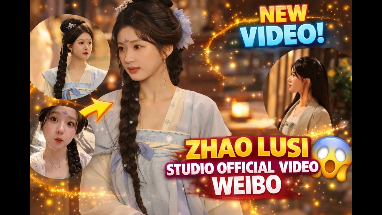 Zhao Lusi Studio Official Video Weibo Pearl Curtain Jade Curtain