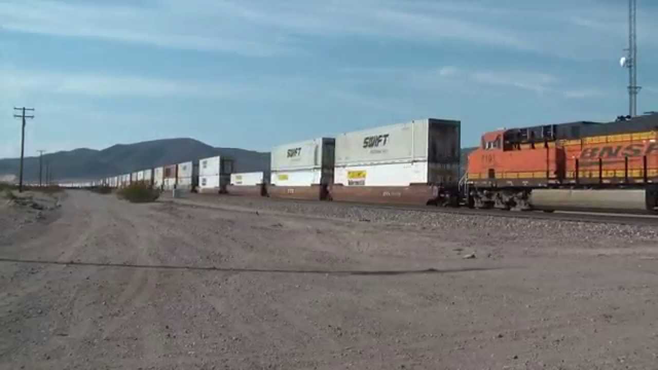 BNSF Trains at Siberia, Klondike, and Ash Hill HD