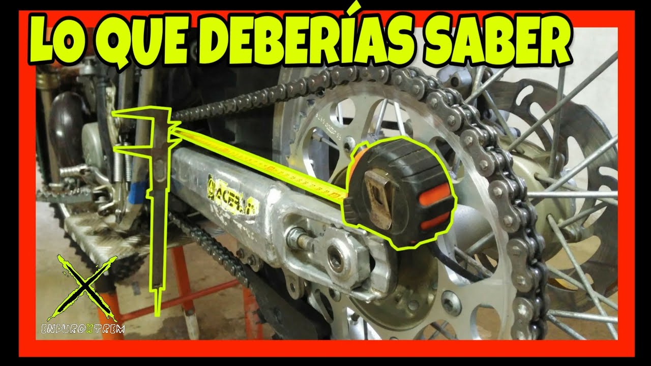 🔴 TENSAR la CADENA [ Como saber la TENSIÓN PERFECTA ]