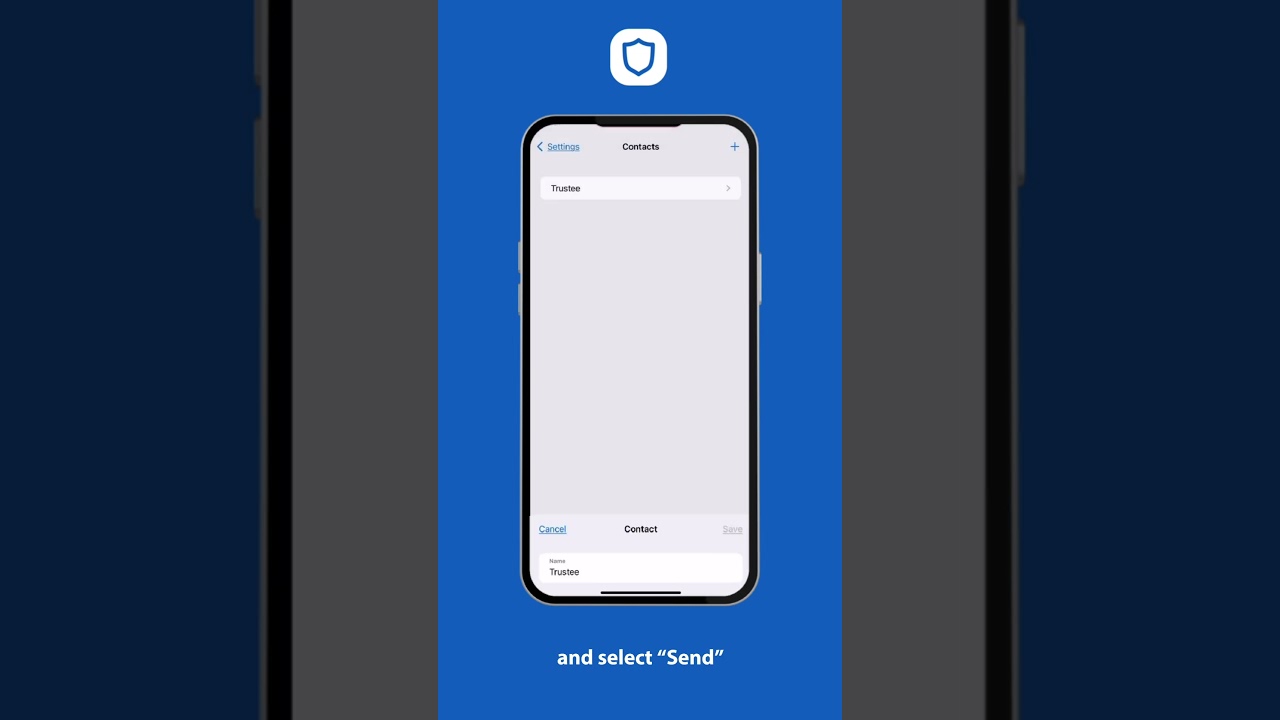 Add your crypto contacts in Trust Wallet! (never send to the wrong address again) #shorts