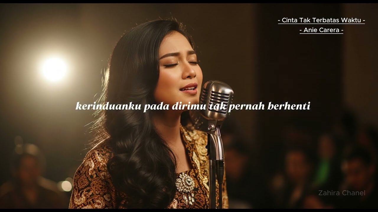 Cinta Tak Terbatas waktu  - ANIE CARERA cover pop rock