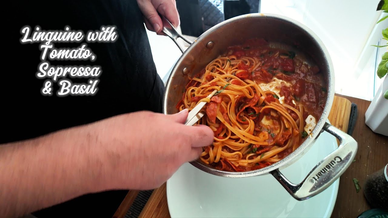 Linguine Tomato Basil