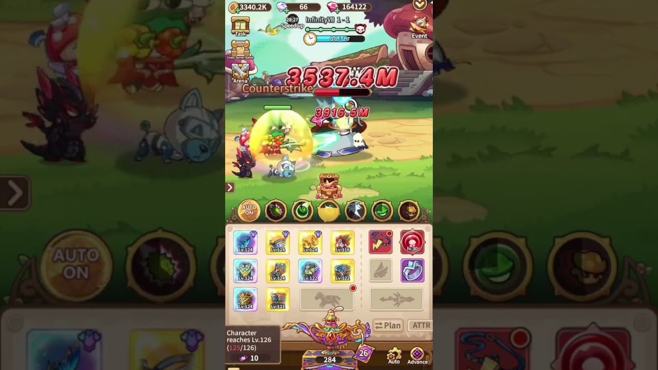Swordmaster Evasion Build PVE - Legend of mushroom Rush Sea #lom #swordmaster #warmonger